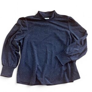Maurice’s Sparkle Mock Neck Blouse - size 2X
